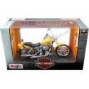 Cochesdemetal.es 2001 Harley-Davidson FXDWG Dyna Wide Glide Amarilla 1:18 Maisto 34360_391