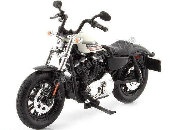 Cochesdemetal.es 2018 Harley-Davidson quarante-huit Blanca Mate 1:18 MAISTO 34360_386