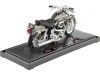 Cochesdemetal.es 1977 Harley-Davidson FXS Low Rider Gris Metallic 1:18 Moreo 18866