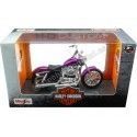 Cochesdemetal.es 2013 Harley-Davidson XL 1200V Seventy-Two Púrpura Bicapa 1:18 Maisto 34360_385