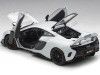 Cochesdemetal.es 2016 McLaren 675 Lt Blanco Sir 1:18 Autoart 76046