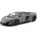 Cochesdemetal.es 2016 McLaren 675 Lt Gris Chicane 1:18 Autoart 76047