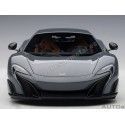 Cochesdemetal.es 2016 McLaren 675 Lt Gris Chicane 1:18 Autoart 76047