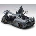 Cochesdemetal.es 2016 McLaren 675 Lt Gris Chicane 1:18 Autoart 76047