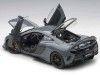 Cochesdemetal.es 2016 McLaren 675 Lt Gris Chicane 1:18 Autoart 76047