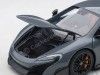 Cochesdemetal.es 2016 McLaren 675 Lt Gris Chicane 1:18 Autoart 76047