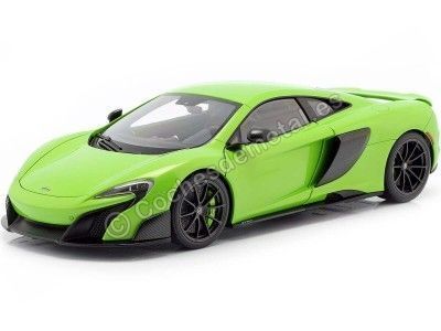 Cochesdemetal.es 2016 McLaren 675 LT Verde Napier 1:18 AUTOart 76049