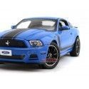 2013 Ford Mustang BOSS 302 Azul 1:18 Shelby Collectibles 450 Cochesdemetal 9 - Coches de Metal 