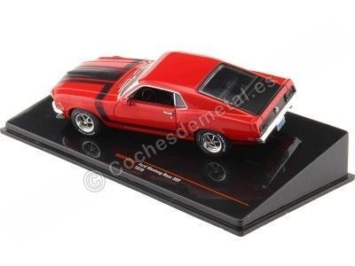 Cochesdemetal.es 1970 Ford Mustang Boss 302 Rojo/Negro 1:43 IXO Models CLC476N.22 2