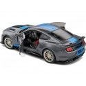 Cochesdemetal.es 2022 Ford Shelby GT 500KR Grafito/Azul 1:18 Solido S1805908