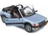 Cochesdemetal.es 1989 Peugeot 205 CTI MK1 Convertible Azul Azzuro 1:18 Solido S1806203