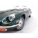 Cochesdemetal.es 1971 Jaguar Type "E" V12 Cabriolet Verde 1:18 Lucky Diecast 92608