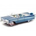 Cochesdemetal.es 1959 Chevrolet Impala Convertible Azul Pizarra 1:18 Lucky Diecast 92118