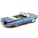 Cochesdemetal.es 1959 Chevrolet Impala Convertible Azul Pizarra 1:18 Lucky Diecast 92118