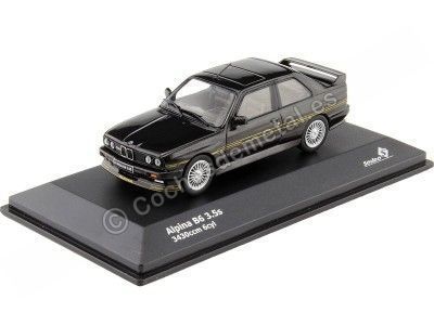 Cochesdemetal.es 1989 BMW Alpina B6 3.5S (E30) Negro Diamante 1:43 Solido S4312002