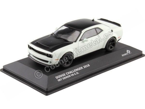 Cochesdemetal.es 2018 Dodge Challenger SRT Demon V8 6.2L Blanco 1:43 Solido S4310303