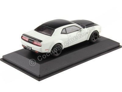 Cochesdemetal.es 2018 Dodge Challenger SRT Demon V8 6.2L Blanco 1:43 Solido S4310303 2