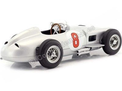 Cochesdemetal.es 1955 Mercedes-Benz W196 Nº8 Juan Manuel Fangio Campeón Mundial F1 1:18 Werk83 W1801803 2