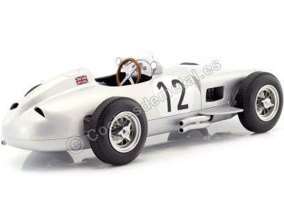 Cochesdemetal.es 1955 Mercedes-Benz W196 Nº12 Stirling Moss Ganador GP F1 Inglaterra y Campeón Mundial 1:18 Werk83 W1801802 2