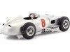 Cochesdemetal.es 1955 Mercedes-Benz "El Milagro Azul" + W196 Nº8 "Flecha de Plata" 1:18 Werk83 W1801803 W1801701