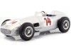 Cochesdemetal.es 1955 Mercedes-Benz "El Milagro Azul" + W196 Nº14 "Flecha de Plata" 1:18 Werk83 W1801804 W1801701