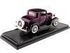 Cochesdemetal.es 1932 Ford 3-Windows Coupé Violeta/Negro 1:18 Lucky Diecast 92248