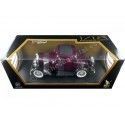 Cochesdemetal.es 1932 Ford 3-Windows Coupé Violeta/Negro 1:18 Lucky Diecast 92248