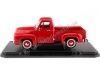 Cochesdemetal.es 1953 Ford F-100 Pickup Rojo 1:18 Lucky Diecast 92148