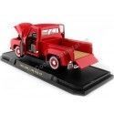 Cochesdemetal.es 1953 Ford F-100 Pickup Rojo 1:18 Lucky Diecast 92148