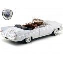 Cochesdemetal.es 1961 Chrysler Imperial Crown Convertible Blanco/Negro 1:18 Lucky Diecast 20138