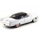 Cochesdemetal.es 1961 Chrysler Imperial Crown Convertible Blanco/Negro 1:18 Lucky Diecast 20138