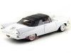 Cochesdemetal.es 1961 Chrysler Imperial Crown Convertible Blanco/Negro 1:18 Lucky Diecast 20138