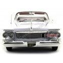 Cochesdemetal.es 1961 Chrysler Imperial Crown Convertible Blanco/Negro 1:18 Lucky Diecast 20138