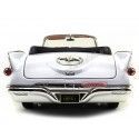 Cochesdemetal.es 1961 Chrysler Imperial Crown Convertible Blanco/Negro 1:18 Lucky Diecast 20138