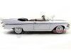 Cochesdemetal.es 1961 Chrysler Imperial Crown Convertible Blanco/Negro 1:18 Lucky Diecast 20138