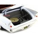 Cochesdemetal.es 1961 Chrysler Imperial Crown Convertible Blanco/Negro 1:18 Lucky Diecast 20138