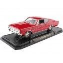 Cochesdemetal.es 1966 Dodge Charger Coupe Rojo 1:18 Lucky Diecast 92638