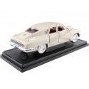 Cochesdemetal.es 1948 TUCKER TORPEDO SEDán Beige 1:18 Lucky Diecast 92268
