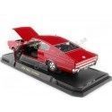 Cochesdemetal.es 1966 Dodge Charger Coupe Rojo 1:18 Lucky Diecast 92638