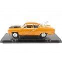 Cochesdemetal.es 1970 AMC Rebel Machine Naranja / Negro 1:18 Lucky Diecast 92778