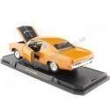 Cochesdemetal.es 1970 AMC Rebel Machine Naranja / Negro 1:18 Lucky Diecast 92778