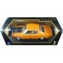 Cochesdemetal.es 1970 AMC Rebel Machine Naranja / Negro 1:18 Lucky Diecast 92778