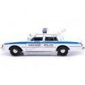 CARSDEMETAL.ES 1989 Chevrolet Caprice "Chicago Police" White / Blue 1:18 Greenlight 19128