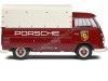 Cochesdemetal.es 1950 Volkswagen VW T1 Pickup "Porsche Service" Granate / Beige 1:18 Solino S1806707