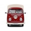 Cochesdemetal.es 1950 Volkswagen VW T1 Pickup "Porsche Service" Granate / Beige 1:18 Solino S1806707