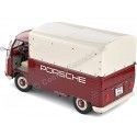 Cochesdemetal.es 1950 Volkswagen VW T1 Pickup "Porsche Service" Granate / Beige 1:18 Solino S1806707