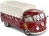 Cochesdemetal.es 1950 Volkswagen VW T1 Pickup "Porsche Service" Granate / Beige 1:18 Solino S1806707