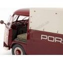 Cochesdemetal.es 1950 Volkswagen VW T1 Pickup "Porsche Service" Granate / Beige 1:18 Solino S1806707