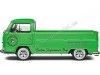 Cochesdemetal.es 1968 Volkswagen VW T2 Pick-up "Performance Shop Custom" Metallic Green 1:18 solide solide S1809401