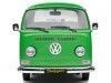 Cochesdemetal.es 1968 Volkswagen VW T2 Pick-up "Performance Shop Custom" Metallic Green 1:18 solide solide S1809401